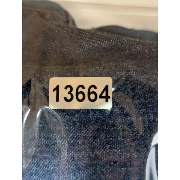 Vtg Hello Kitty Jeans Girls Large (24x25) Sanrio Smiles Y2K Patch Beaded Denim - Picture 11 of 11